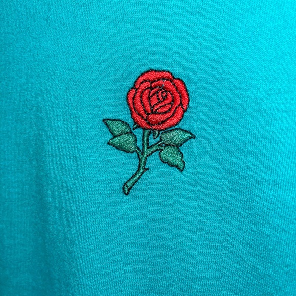 Eighty Eight | Embroidered‎ Rose Tee - Picture 2 of 4